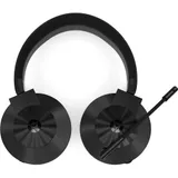 Наушники Lenovo Legion H600 Wireless Gaming Headset (GXD1A03963) 320 g Черные Мощность 1200 mAh Соединение 2.4 GHz wireless via nano-USB Wired via 3.5 mm audio jack
