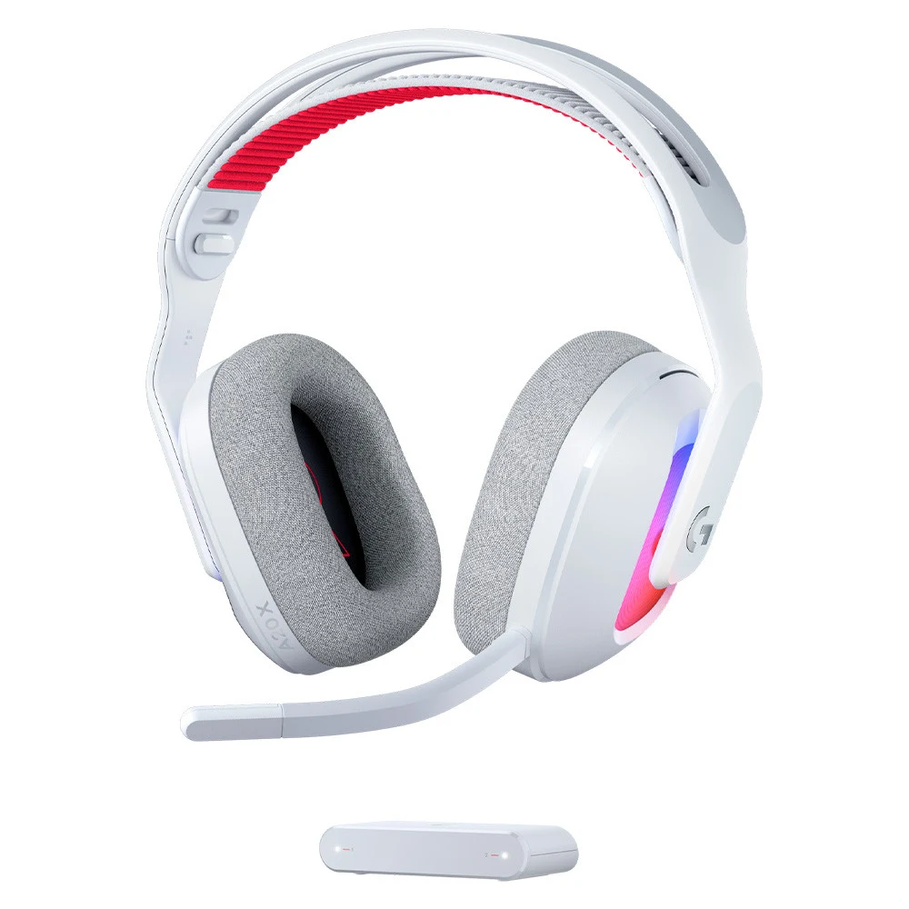 Bluetooth гарнитура Logitech A20 X, 20Hz-20kHz, 91 dB, mic 70Hz-20kHz, BT5.3, White