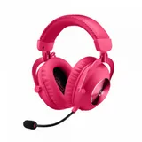 LOGITECH G PRO X2 LIGHTSPEED Wireless Gaming Headset - Blue Mic - MAGENTA