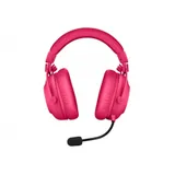 LOGITECH G PRO X2 LIGHTSPEED Wireless Gaming Headset - Blue Mic - MAGENTA
