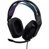 Гарнитура игровая Logitech G335 Black [981-000978] черная, проводная, накладные динамики 40мм 20 Гц - 20 кГц, складной микрофон 100 Гц - 10 кГц, кабель 1.8м, разъем 3,5мм, Y-разветвитель (наушники +