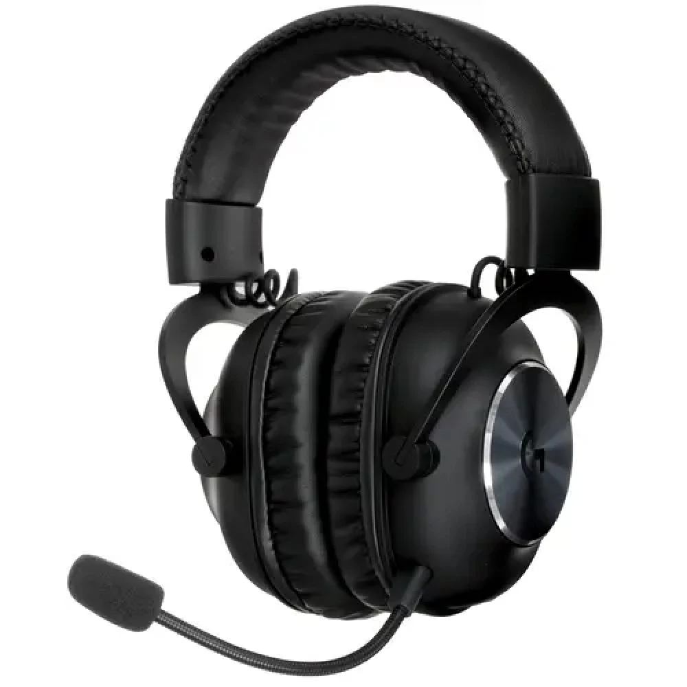 Наушники с микрофоном Logitech G Pro X Lightspeed черный 2м мониторные Radio оголовье (981-000908)