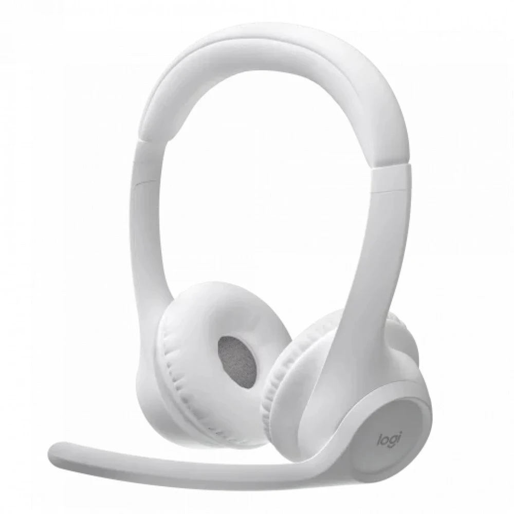 Беспроводная гарнитура Logitech Wireless Headset ZONE 300, Bluetooth, OFF-WHITE, [981-001417]