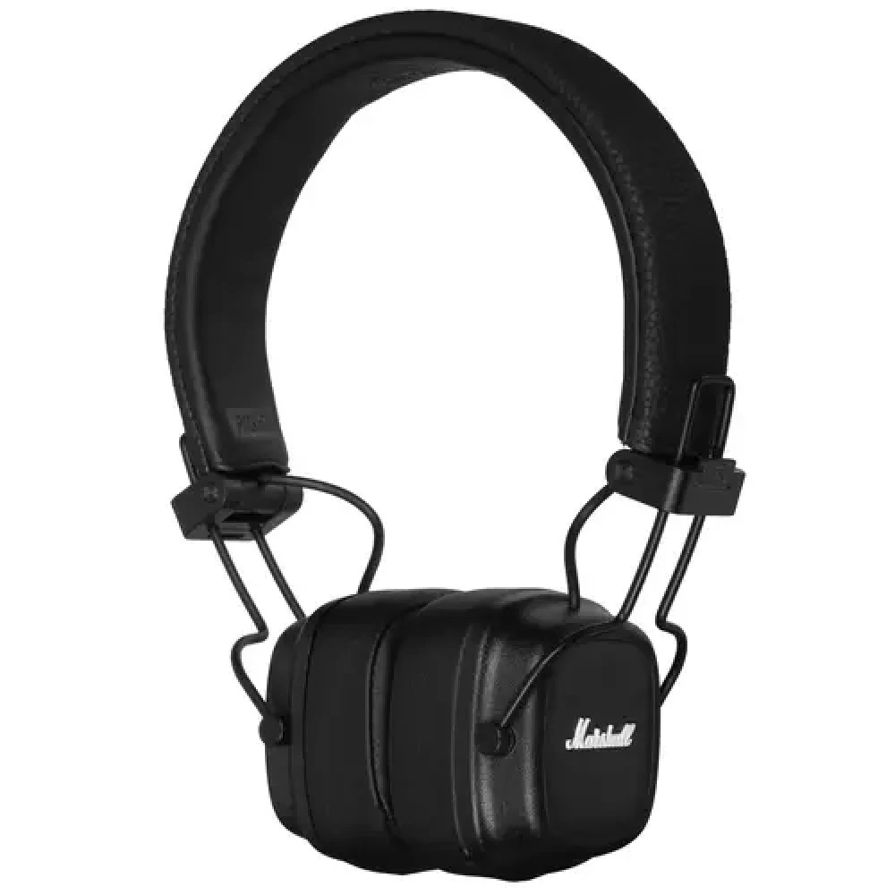 Гарнитура накладные Marshall Major IV черный беспроводные bluetooth оголовье (MAJOR IV BLACK)