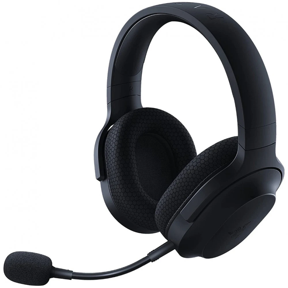 Гарнитура, Razer, Barracuda X 2022, RZ04-04430100-R3M1, Беспроводные, 20 – 20 000 Гц, 32 Ом при 1 кГц, 32 Ом при 1 кГц, Пассивное шумоподавление, Микрофон съемный, Динамики 40 мм, USB-C, Черный