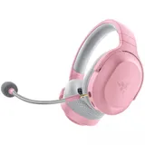 Гарнитура, Razer, Barracuda X 2022, RZ04-04430300-R3M1, Беспроводные, Микрофон съемный, 20 - 20 000 Гц, Динамики 40 мм, 30 Ом, USB-C, Розовый