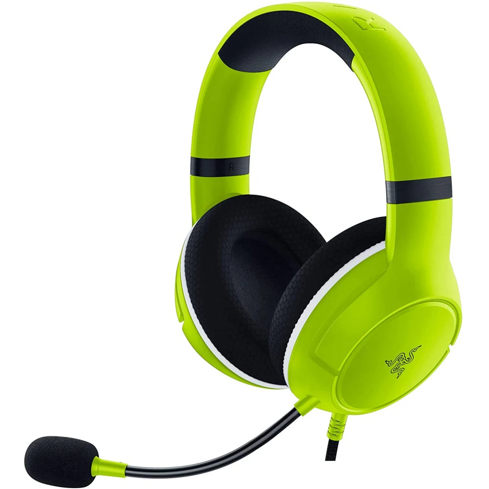 Гарнитура, Razer, Kaira X for Xbox, RZ04-03970600-R3M1, Игровая гарнитура, Микрофон поворотный гибкий, Динамики 50 мм, Излучатели Razer™ TriForce диаметром 50 мм для высочайшего качества звука, Диап