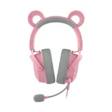 Гарнитура, Razer, Kraken Kitty Ed. V2 Pro - Quartz, RZ04-04510200-R3M1, Игровая гарнитура, Микрофон поворотный гибкий, Динамики 50 мм, Диапазон частот: 20 Гц – 20000 Гц , Чувствительность при 1 кГц: