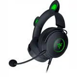 Гарнитура, Razer, Kraken Kitty Ed.V2 Pro - Black, RZ04-04510100-R3M1, Игровая гарнитура, Микрофон поворотный гибкий, Динамики: 50 мм с неодимовыми магнитами, Диапазон частот: 20 Гц – 20000 Гц , Чувс