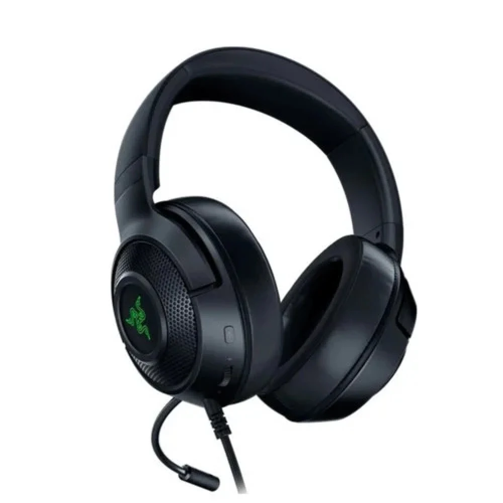 Гарнитура, Razer, Kraken V3, RZ04-03770200-R3M1, Игровая гарнитура, Микрофон поворотный гибкий, Динамики 50 мм, Тип подключения: USB Type-A, Длина кабеля: 2,0 м, Примерная масса: TBC / 250 г, Диапаз