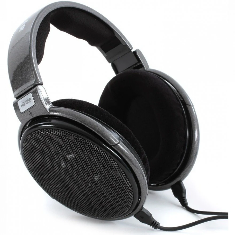 Наушники накладные Sennheiser HD 650 3м черный проводные оголовье (508825)