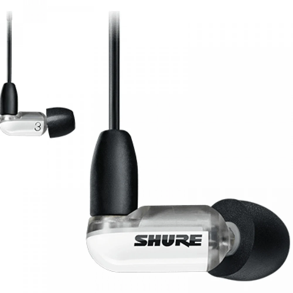 Наушники SHURE Внутриканальные проводные наушники Aonic 3 с гарнитурой, цвет белый
