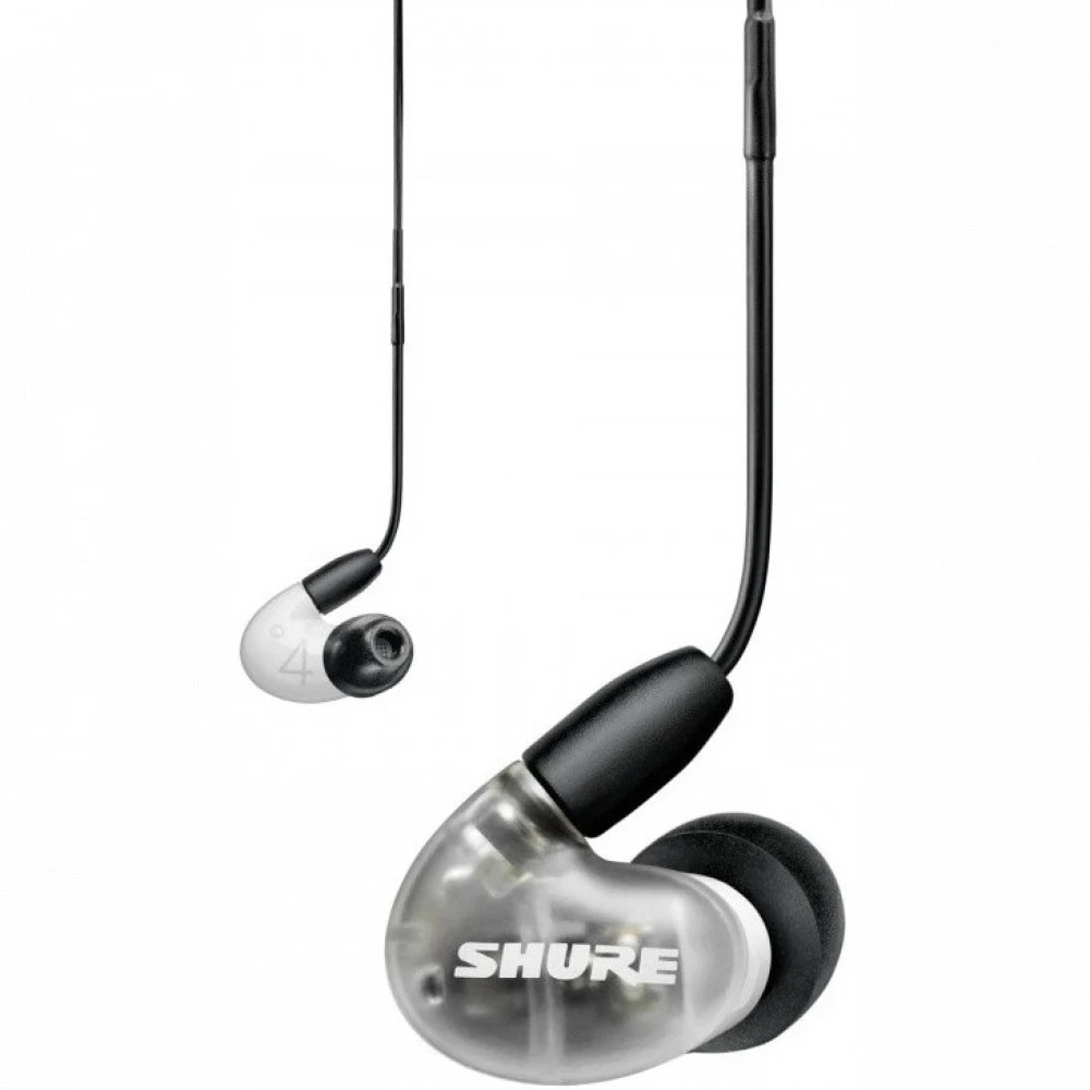 Наушники SHURE Внутриканальные проводные наушники Aonic 4 с гарнитурой, цвет белый