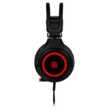 Наушники Thermaltake CRONOS Riing RGB 7.1 Наушники, Thermaltake, CRONOS Riing RGB 7.1 (HT-CRA-DIECBK-20), Игровая гарнитура, звук 7.1, Микрофон выдвижной гибкий, Пульт управления, Динамики 40*30*20м
