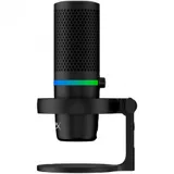Микрофон, HyperX, 4P5E2AA, DuoCast, конденсаторный, 48кГц/16 бит, 20Гц-20кГц, -6дБ, USB, 429.9 гр, Чёрный