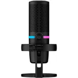 Микрофон, HyperX, 4P5E2AA, DuoCast, конденсаторный, 48кГц/16 бит, 20Гц-20кГц, -6дБ, USB, 429.9 гр, Чёрный