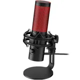 Микрофон, HyperX, 872V1AA, QuadCast 2, конденсаторный, 48кГц/16 бит, 20Гц-20кГц, -6дБ, USB, Черный