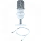 Микрофон, HyperX, 519T2AA, SoloCast, конденсаторный, 48кГц/16 бит, 20Гц-20кГц, -6дБ, USB, 429.9 гр, Белый