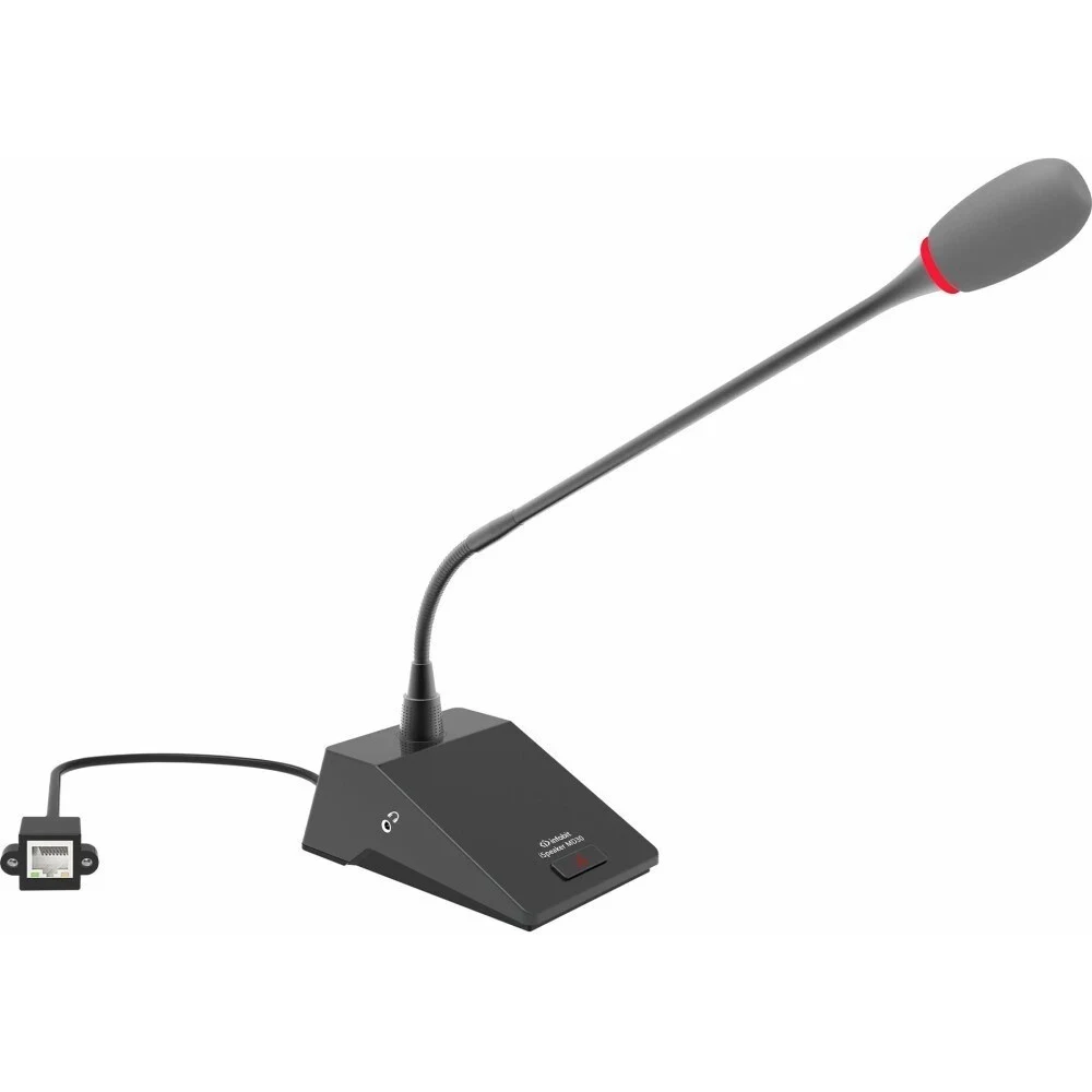 Микрофон Infobit [iSpeaker MD30] Настольный микрофон на гусиной шее, Dante/AES67 (в упаковке 2шт, цена указана за 1 шт)
