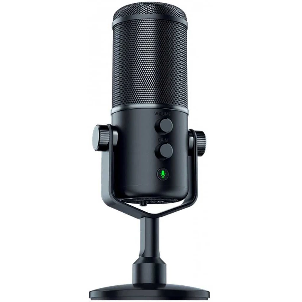 Микрофон, Razer, Seiren Elite, RZ19-02280100-R3M1, Динамический, Однонаправленный, 120 дБ, 50 - 20000Гц, Черный
