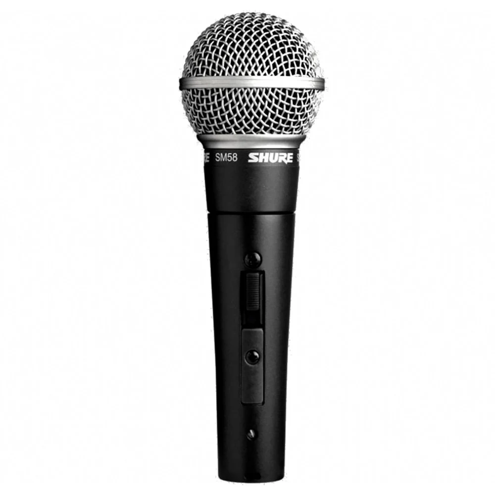 Кардиоидный динамический вокальный микрофон SHURE [SM58SE] с переключателем
