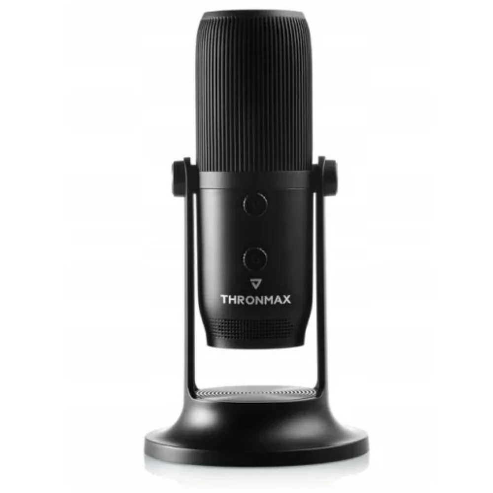 Микрофон Thronmax M2 Mdrill One Kit Black 48Khz RGB &lt конденсаторный, всенаправленный, Type C plug, 3.5mm, RGB&gt