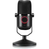 Микрофон Thronmax M4 Mdrill ZeroPlus Jet Black 96Khz конденсаторный, двунаправленный, Type C plug, 3.5mm, RGB