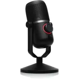 Микрофон Thronmax M4 Mdrill ZeroPlus Jet Black 96Khz конденсаторный, двунаправленный, Type C plug, 3.5mm, RGB