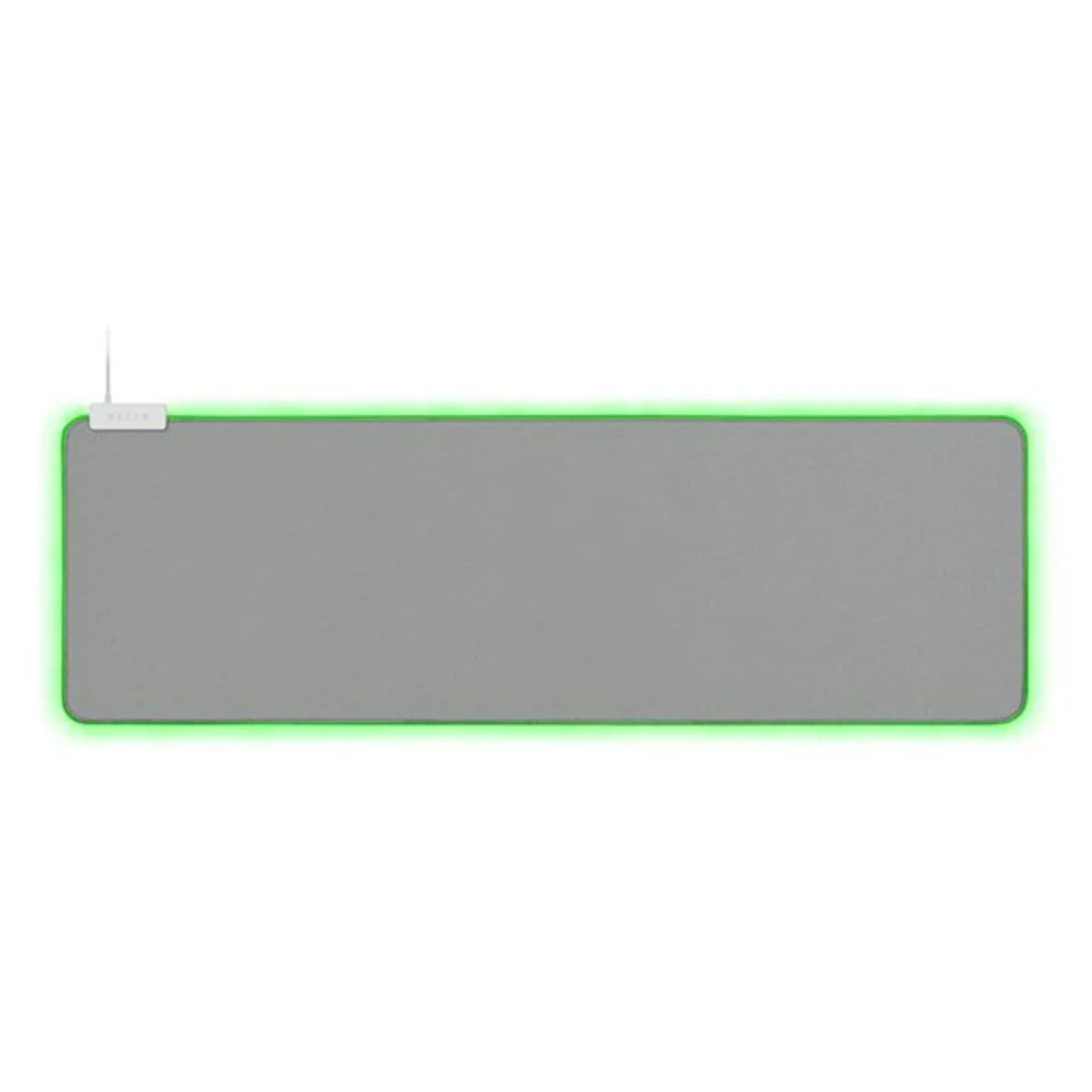 Коврик для компьютерной мыши, Razer, Goliathus Extended Chroma - Mercury, RZ02-02500314-R3M1, 920*294*3мм, На базе подсветки Razer Chroma™ с возможностью настройки 16,8 млн цветовых оттенков, Микрот