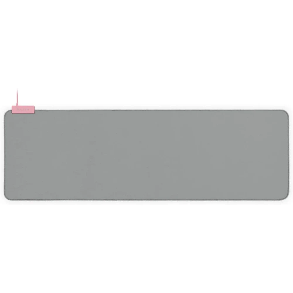 Коврик для компьютерной мыши, Razer, Goliathus Extended Chroma - Quartz, RZ02-02500316-R3M1, 920*294*3мм, На базе подсветки Razer Chroma™ с возможностью настройки 16,8 млн цветовых оттенков, Микроте