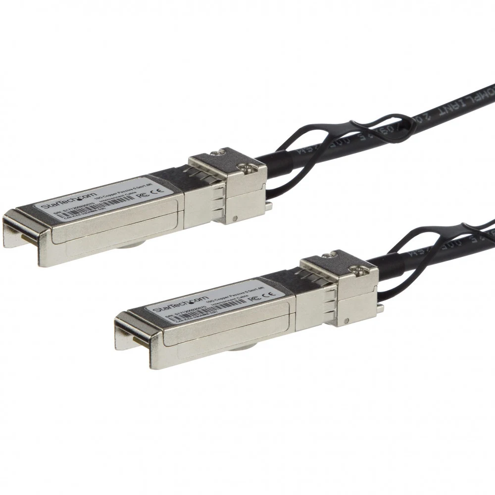 SFP+, 10GE Direct Attach Copper Cable, 3 meters, Standard Temperature (0 through 70 DEGREE C), 0.57W, 30 AWG