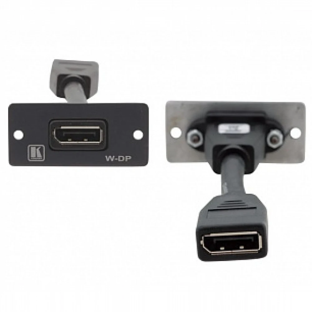 [W-DP(B)] Модуль-переходник DisplayPort розетка-розетка цвет черный