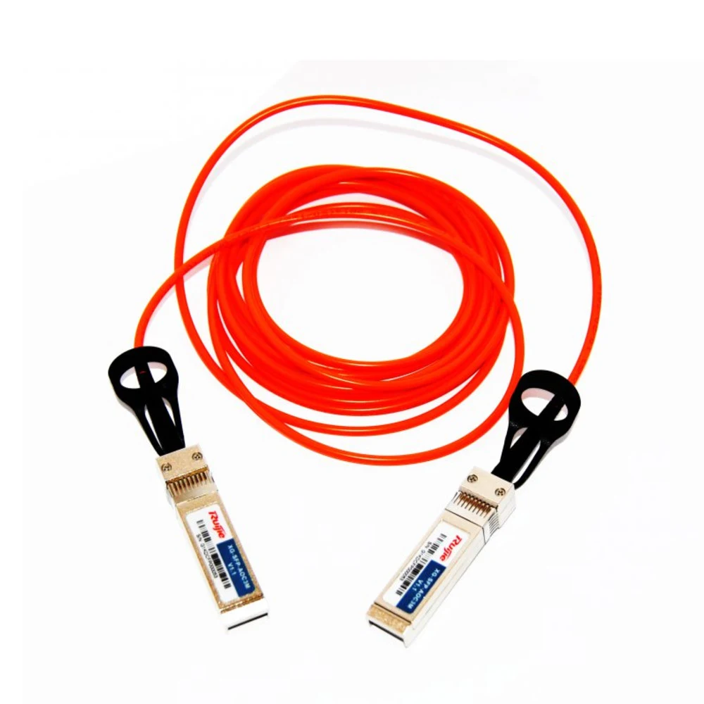 Трансивер Ruijie Networks/XG-SFP-AOC3M/10GBASE SFP+ Optical Stack Cable (included both side transceivers) for S2910 and S5750-H Series Switches, 3 Met XG-SFP-AOC3M