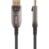 Кабель/ Активный оптический кабель VCOM DP1.4 32GBs/8K@60Hz 15м <D3751-15M>
