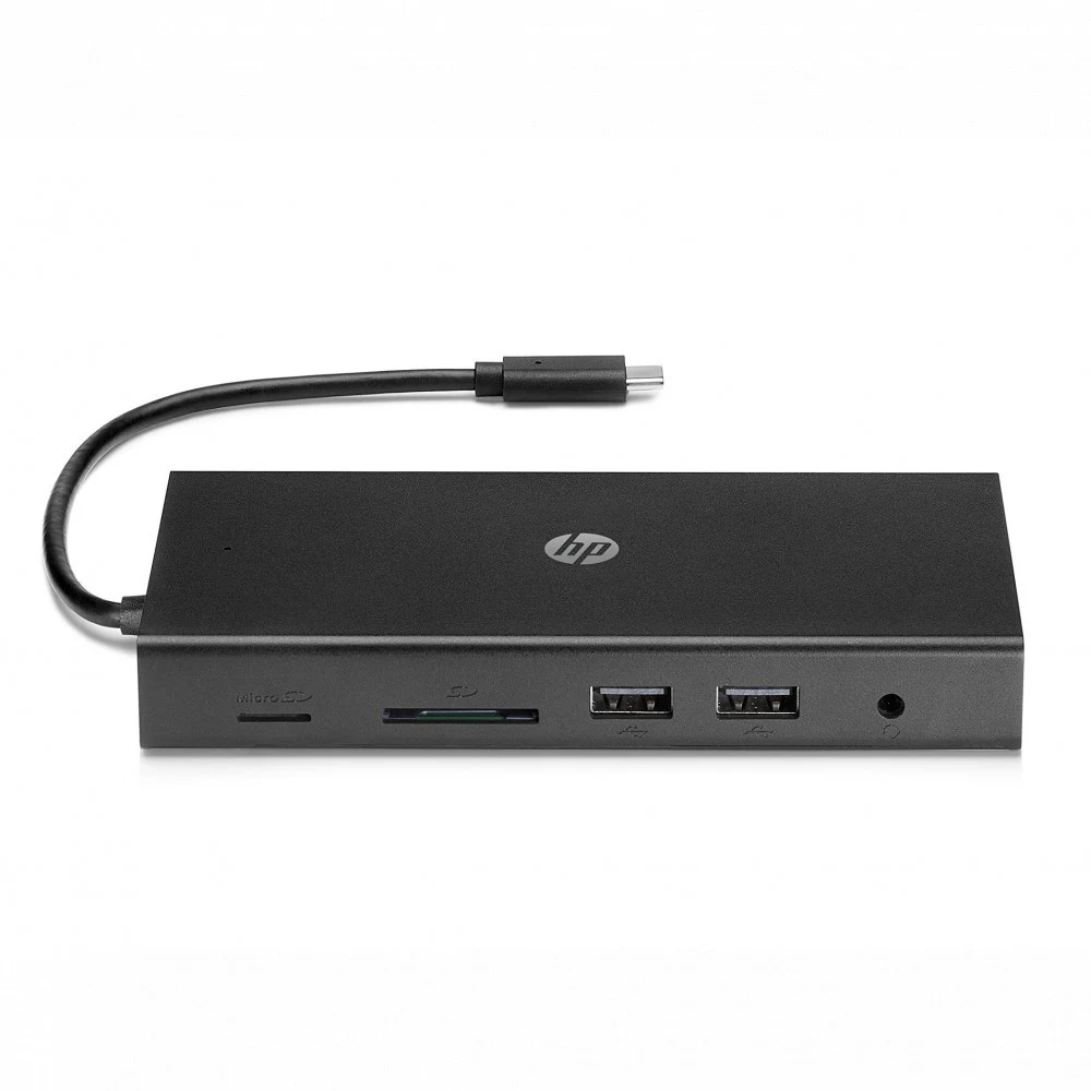 Переходник USB Type-C HP Travel USB-C Multi Port Hub, BOX