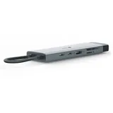 USB Type-C концентратор 9 в 1 Tp-Link UH9120C (HDMI 4K@60 Гц , RJ-45 Ethernet 1 Гбит/с, слоты SD и microSD UHS-I, порт USB-C с поддержкой 100 Вт Power Delivery, 1 × порт USB-C + 3 × порта USB-A с по