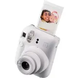 Фотоаппарат моментальной печати FUJIFILM INSTAX MINI 12 BUNDLE СLEAR CASE + L20PK (CLAY WHITE)