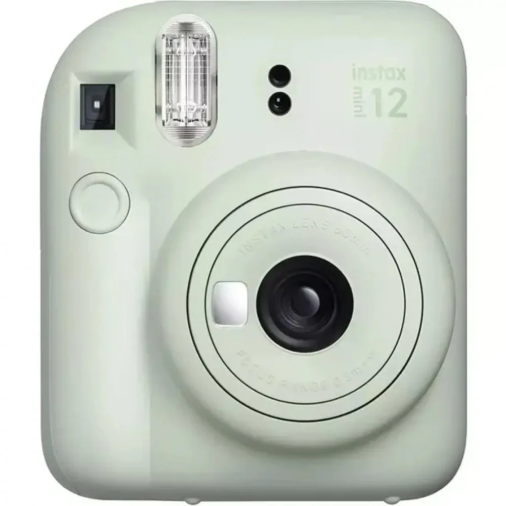 Фотоаппарат моментальной печати FUJIFILM INSTAX MINI 12 BUNDLE СLEAR CASE + L20PK (MINT GREEN)