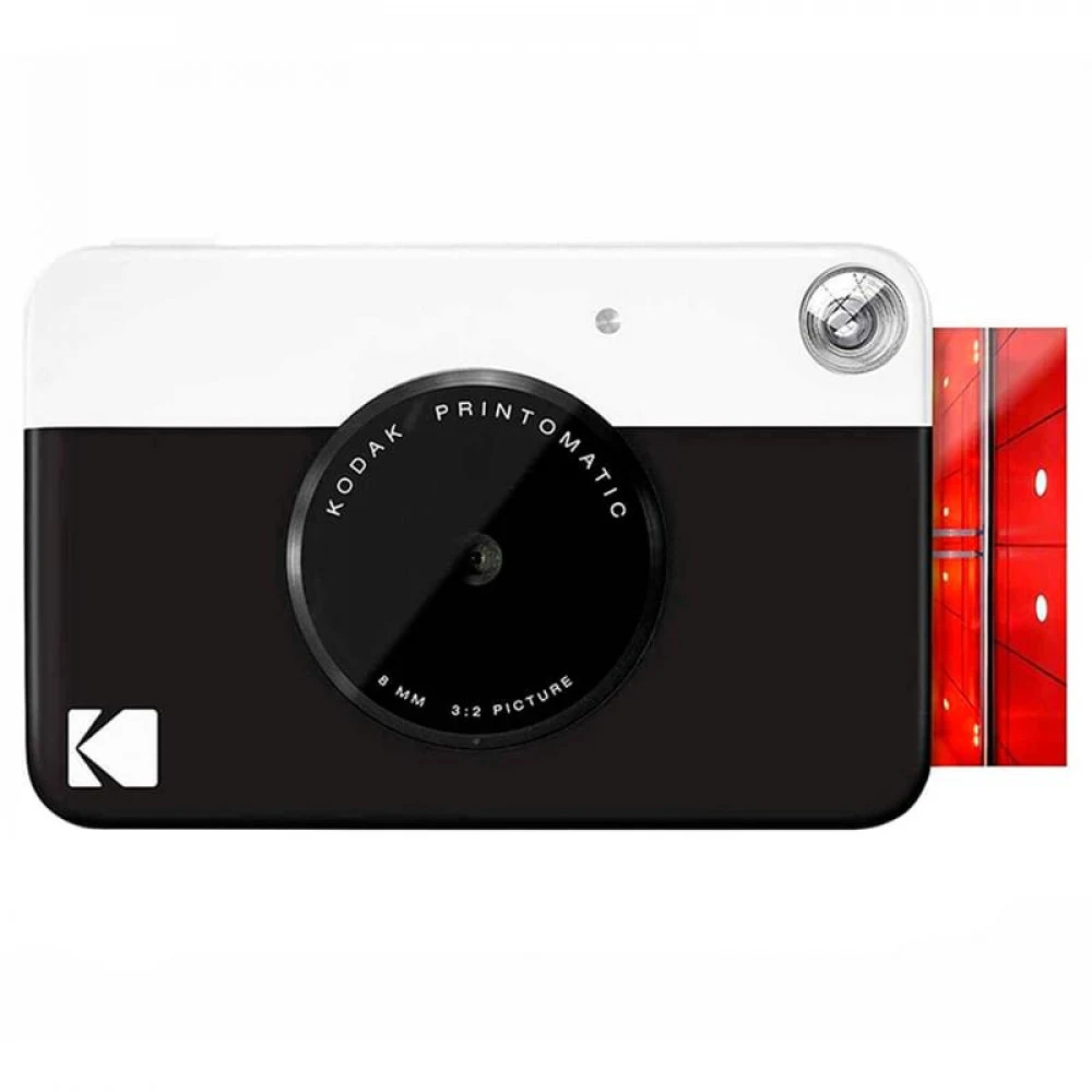 Фотоаппарат моментальной печати Kodak Printomatic, 5MP, f/2.0, microSD, 2"x3", Black