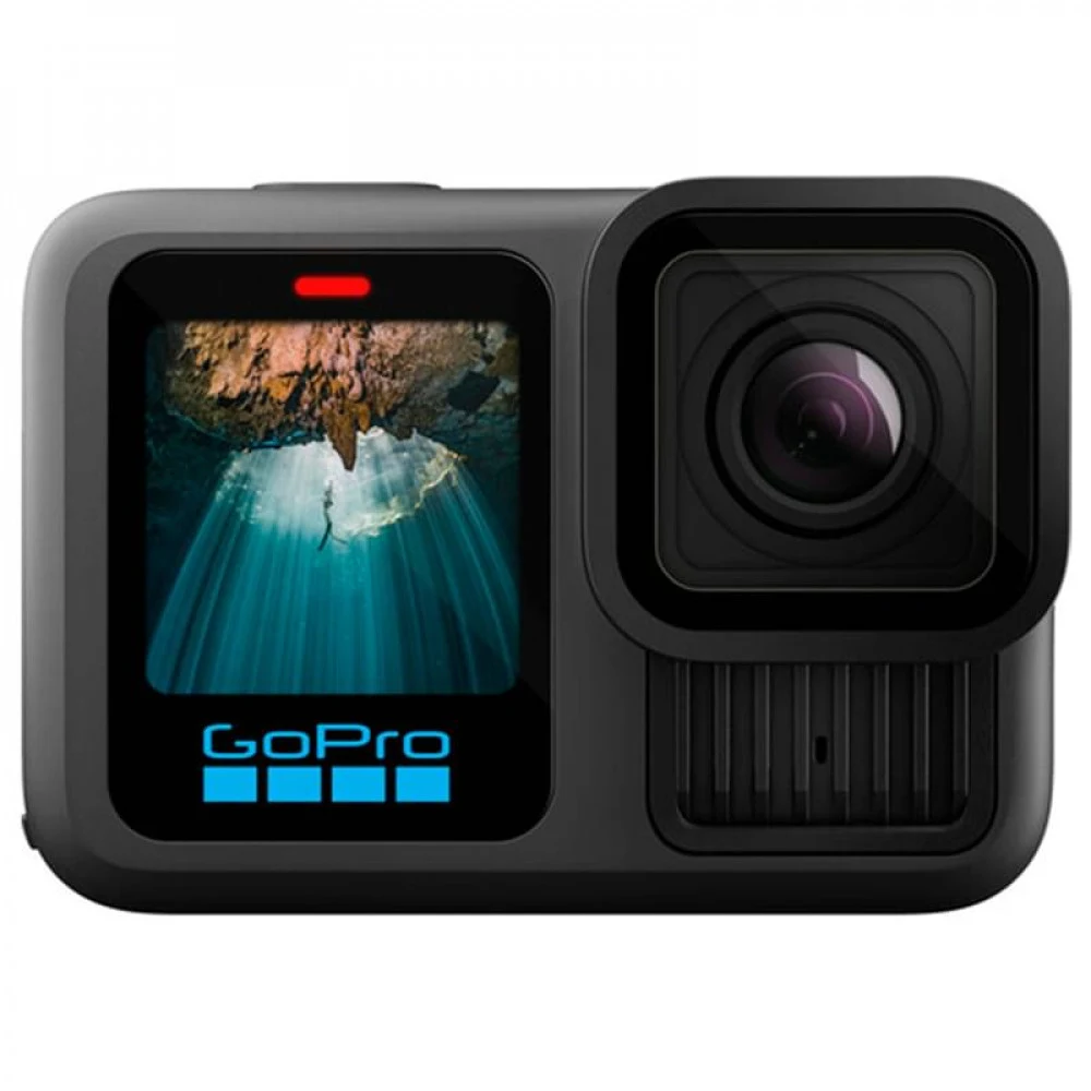 Экшн-камера GoPro Hero 13 Black, 27.6 Mpx, JPG, RAW, 5.3К, Li-Ion, Wi-Fi, BT, Black