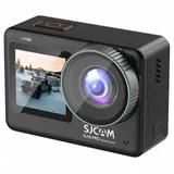 Экшн-камера, SJCAM, SJ10 PRO DUAL SCREEN, 4K/60fps, Sony IMX377 12 МП 170°, Wifi 10 м/2,4 & 5 Hz, Slow motion, Чипсет Ambarella H22S85, 1300mAh, 2.33" сенсорный дисплей, Чёрный