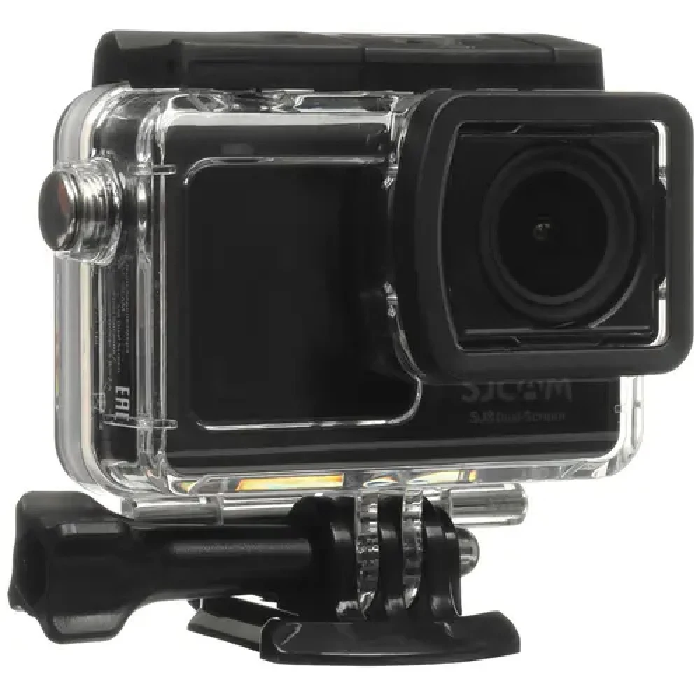 Экшн-камера, SJCAM, SJ8 DUAL SCREEN, 4K/30fps, Sony IMX335 16 МП 140,5°, Wifi 2.4G, Slow motion, Чипсет Novatek 96675, 1200mAh, 2.33" сенсорный дисплей, Чёрный