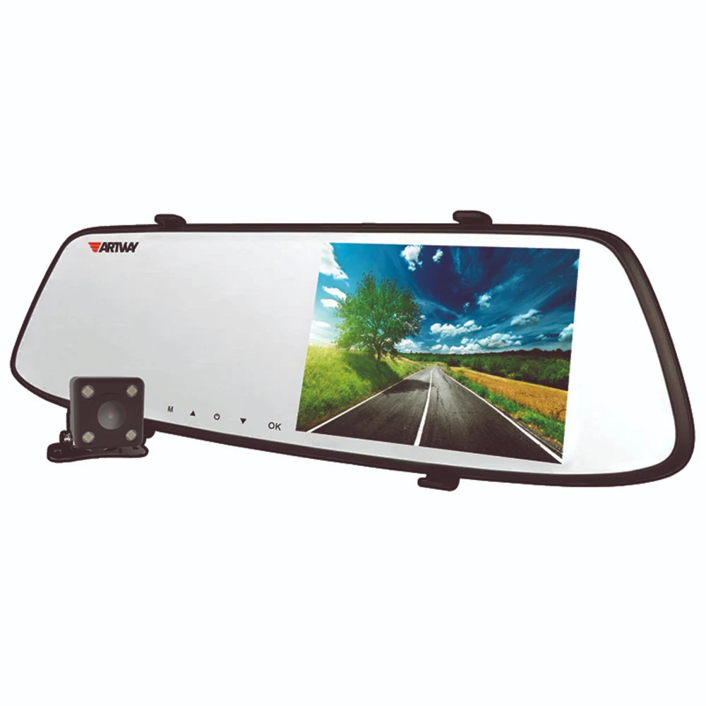 Видеорегистратор Artway AutoCam AV-604 черный 2Mpix 1296x2304 1080p 140гр.
