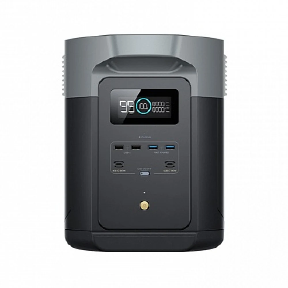 Зарядная станция EcoFlow DELTA 2 Max EU, 2048 Wh, 2400W(4800W), 230V(50Hz/60Hz)