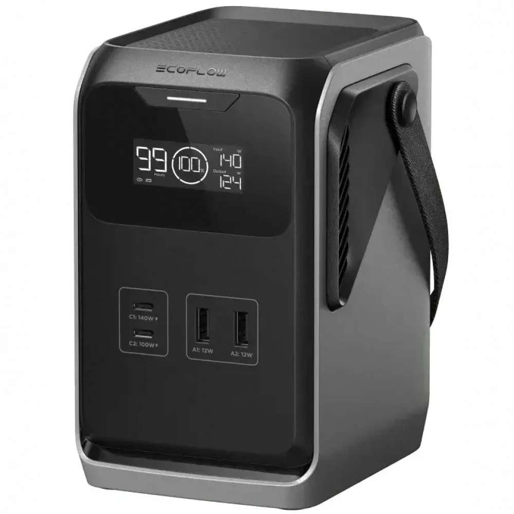 Зарядная станция EcoFlow Trail 200DC, 192Wh, USB-C, USB-A