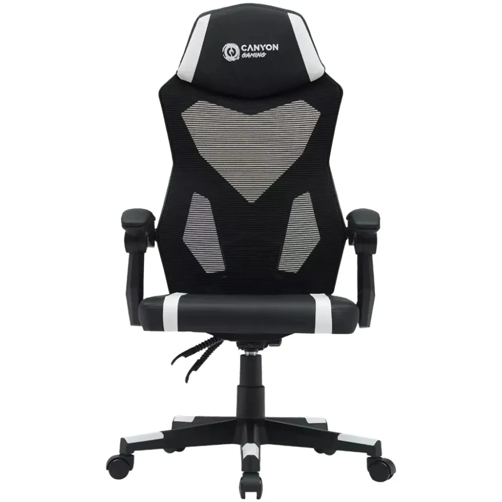Игровое кресло CANYON CNE-MCH01W (Black-White)