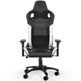 Игровое кресло Corsair T1 RACE Тканевый Черно-белый (CF-9010060-WW)