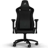 Кресло геймерское Corsair TC200, Plush Leatherette, регулировка высоты, подлок., 121 кг, Black