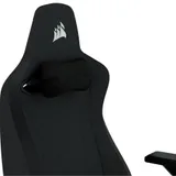 Кресло геймерское Corsair TC200, Soft Fabric, регулировка высоты, подлокотник, 120 кг, Black
