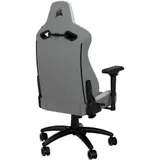 Кресло геймерское Corsair TC200, Soft Fabric, регулировка высоты,подлокотник,120 кг,Light Grey-White